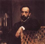 Portrait of the Artist Isaac Levitan